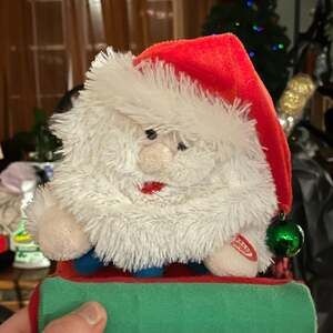 Rocking Santa Singing & Dancing 10.5 inch Grandma Got Run Over by a Reindeer GUC